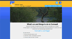 Desktop Screenshot of cornwall4u.com